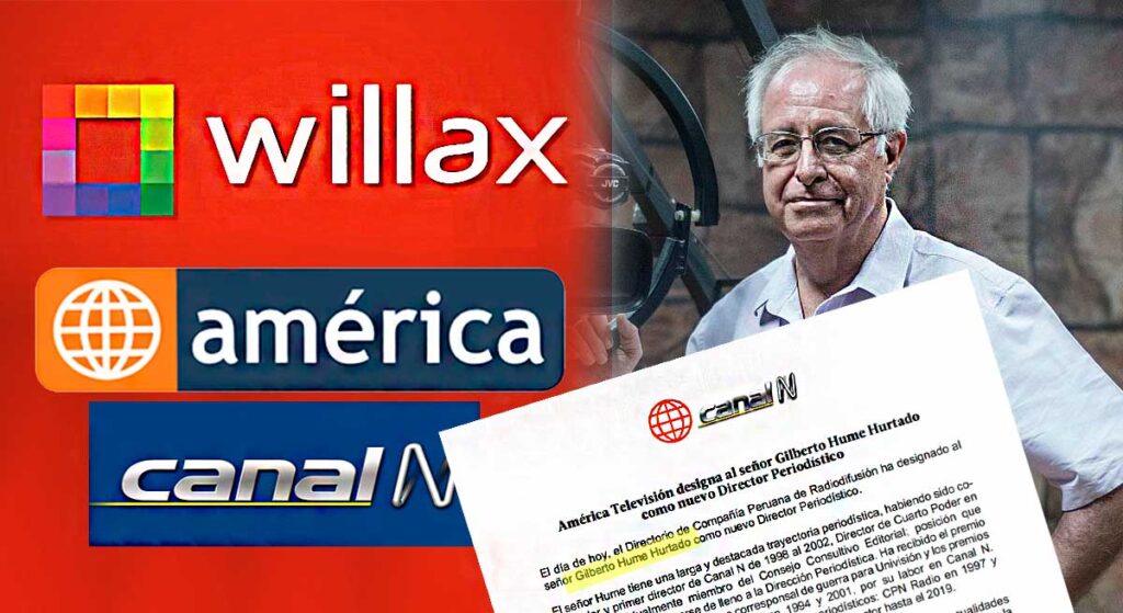 Prensa: Fundador de 'Willax' es el nuevo Director de América TV y Canal N