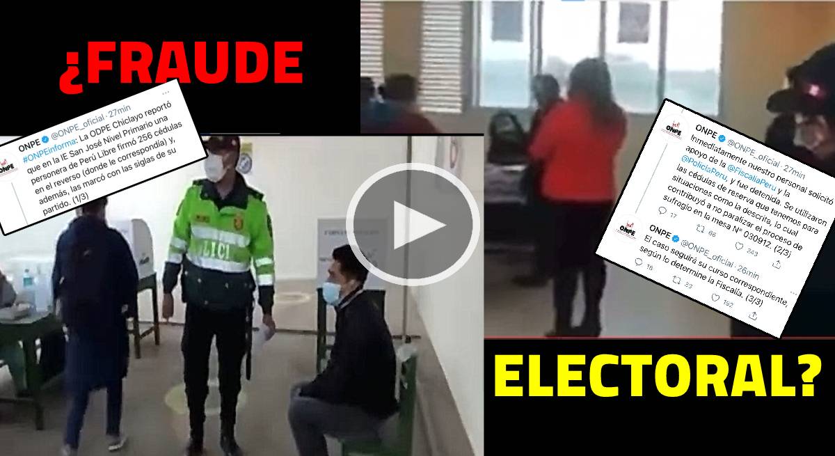 Perú, fraude electoral