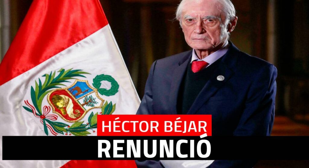 Hector Bejar renuncia a la cancilleria