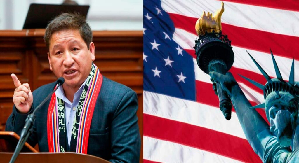 Guido Bellido prometió romper relaciones con EE.UU.