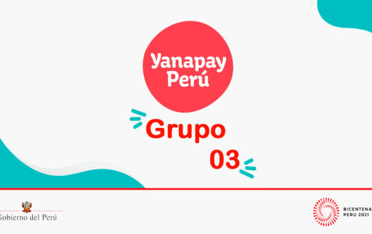 Bono Yanapay: Grupo 03 empieza a cobrar la otra semana