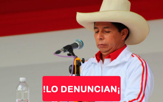 Abogado realiza una denuncia a Pedro Castillo por tráfico de influencias