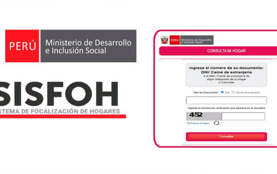 Actualiza el SISFOH y se parte del BONO YANAPAY y otros