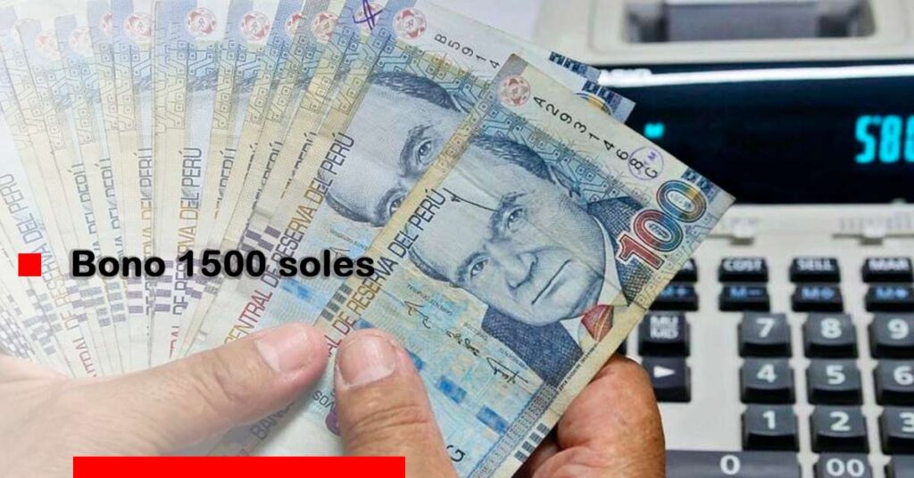 Gobierno autoriza nuevo bono de S/1,500