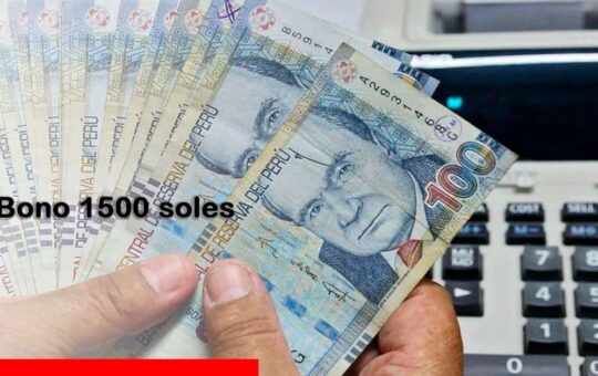 Gobierno autoriza nuevo bono de S/1,500