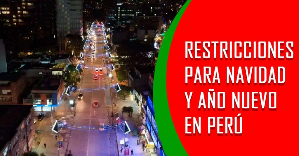 Toque de queda - MINSA anuncia restricciones para Navidad y Año nuevo