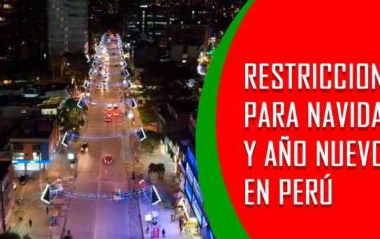 Toque de queda - MINSA anuncia restricciones para Navidad y Año nuevo