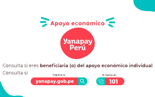 Yanapay: Estos son los beneficiarios que cobran hoy 20 de diciembre