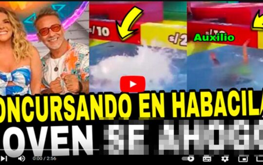 Habacilar: Participante casi se ahoga en competencia [VIDEO]