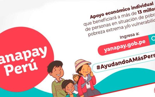 Yanapay: Estos son los beneficiarios que cobran el bono hoy 03 de enero