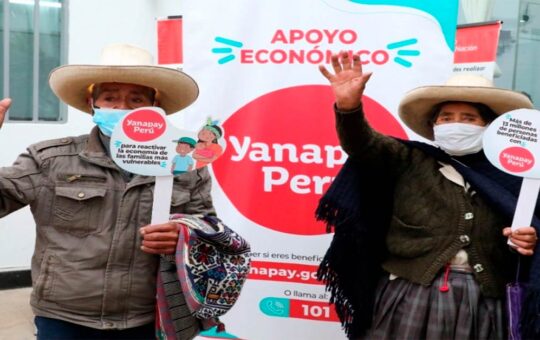 Bono Yanapay: Cronograma de Pagos hasta abril 2022