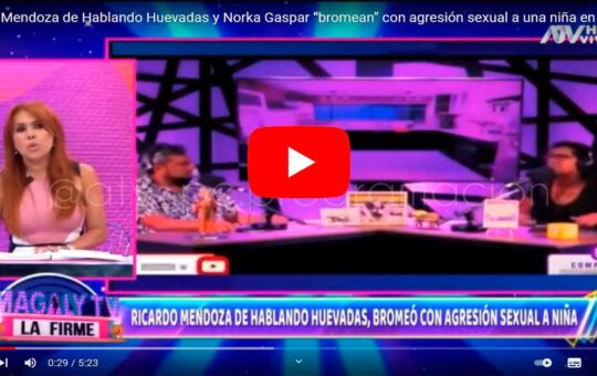 “Hablando Hueva...”: Ricardo Mendoza se hunde en críticas por temas de agresión sexual [VIDEO]
