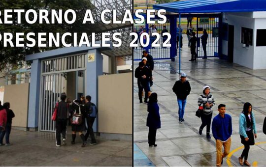 Reinicio de clases presenciales 2022