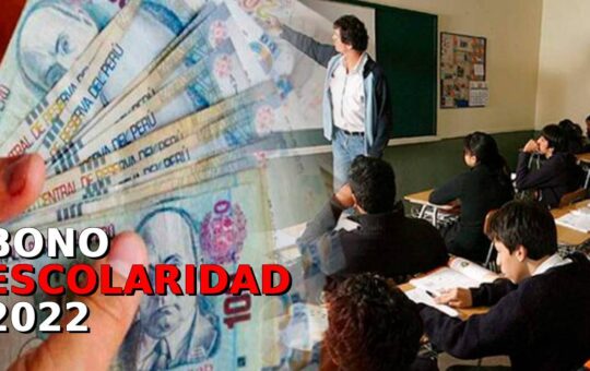 Bono Escolaridad