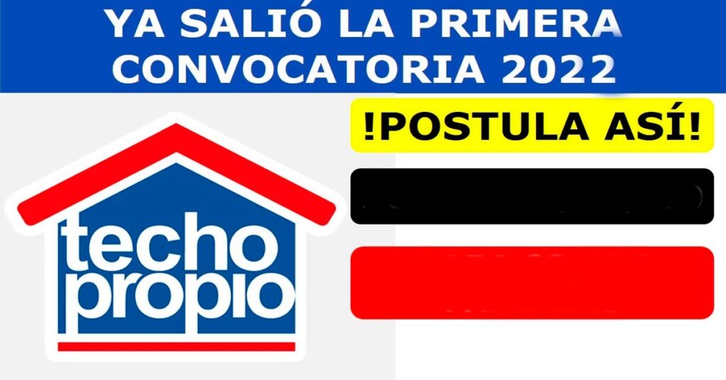 Techo Propio: Lanzan convocatoria para otorgar 18,937 bonos habitacionales