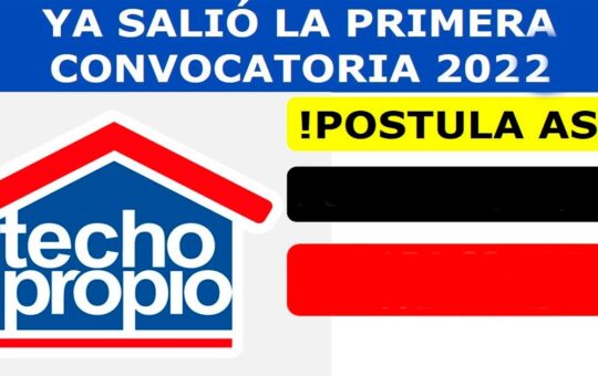Techo Propio: Lanzan convocatoria para otorgar 18,937 bonos habitacionales