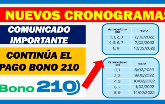 Bono 210: Esto es lo que debes hacer si eres beneficiario y aún no te depositan