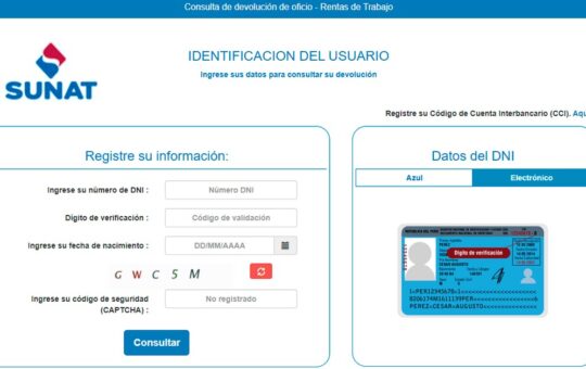 SUNAT: Consulta con DNI si accedes a la devolución de hasta S/ 4,140.00