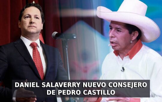 Daniel Salaverry consejero presidencial de Pedro Castillo