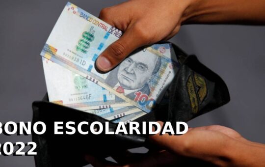 Bono Escolaridad
