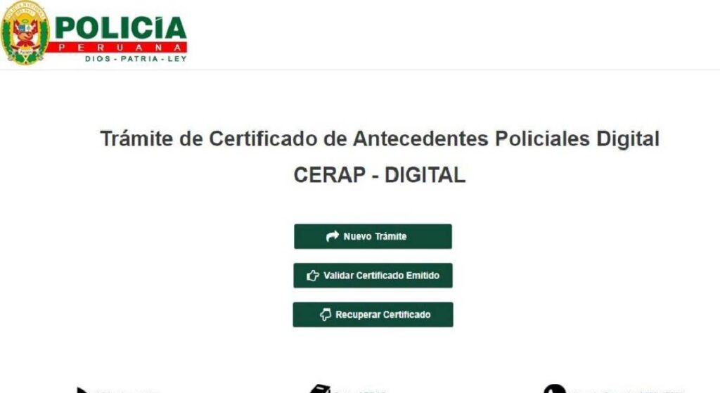 Consulta antecedentes policiales con tu DNI