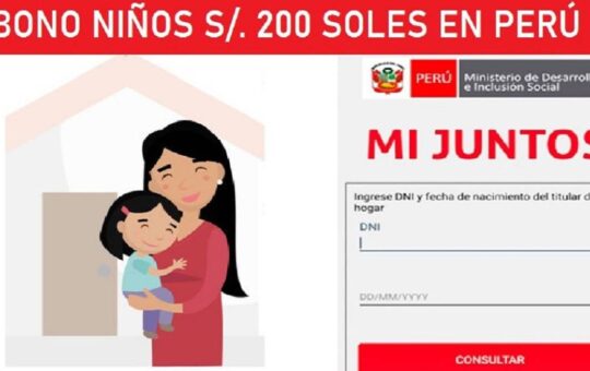 Bono niño – 2022
