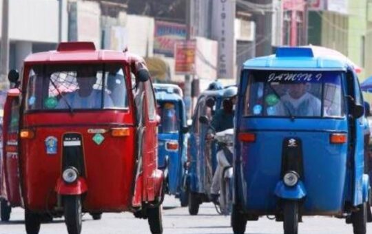proyecto de ley para registrar a los mototaxistas