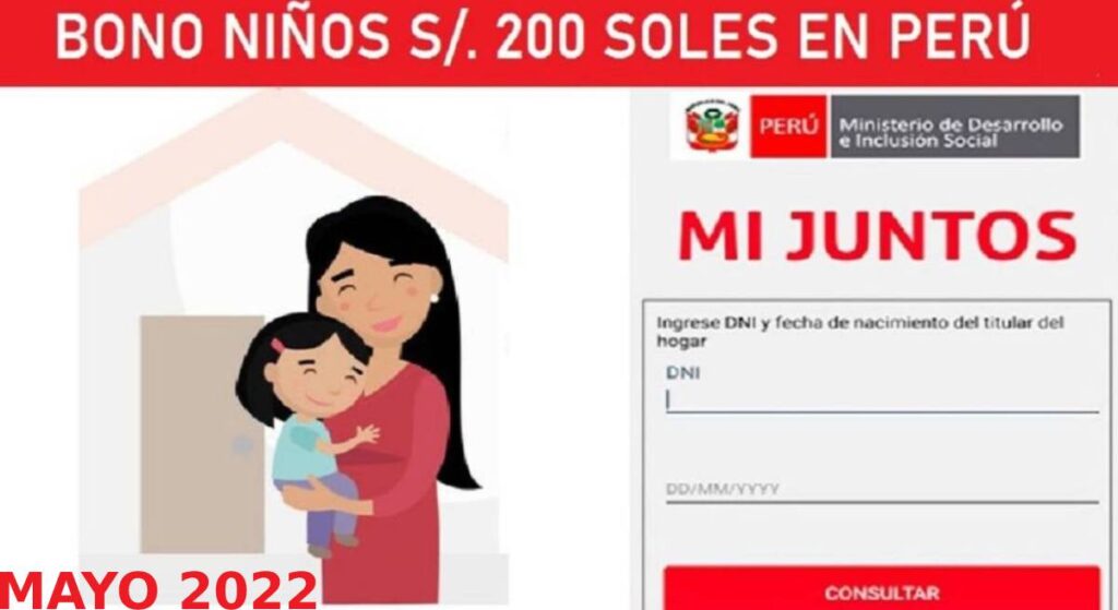 Cronograma Bono Niños