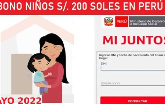 Cronograma Bono Niños