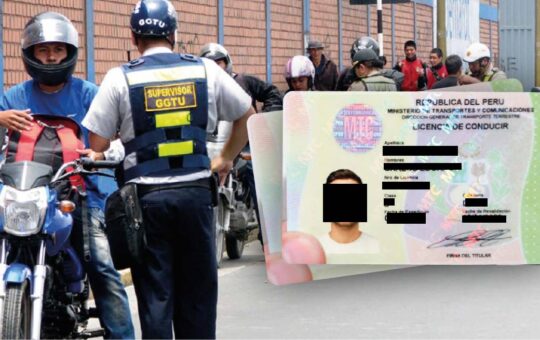 licencia de conducir moto es legal