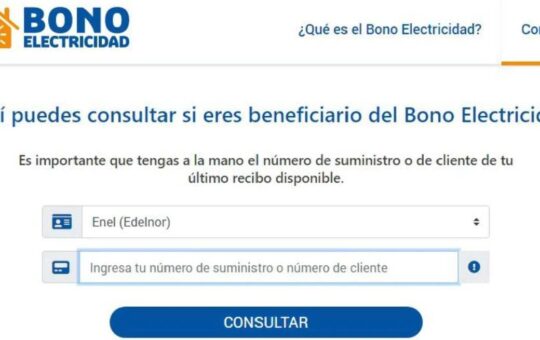Bono Electricidad