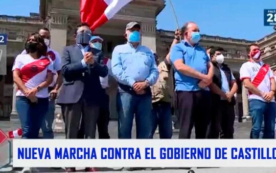 Rafael López Aliaga incentiva nueva marcha contra el gobierno de Castillo
