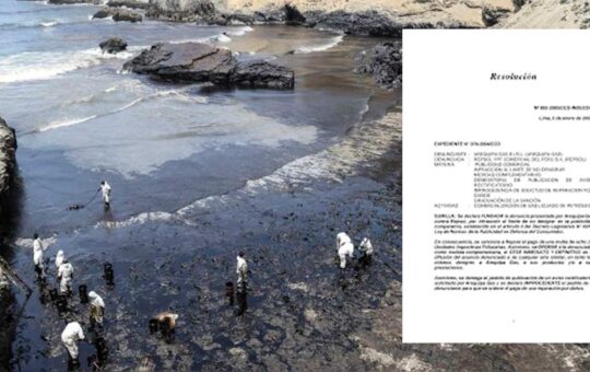 ULTIMA HORA: INDECOPI demanda a REPSOL por derrame de petróleo