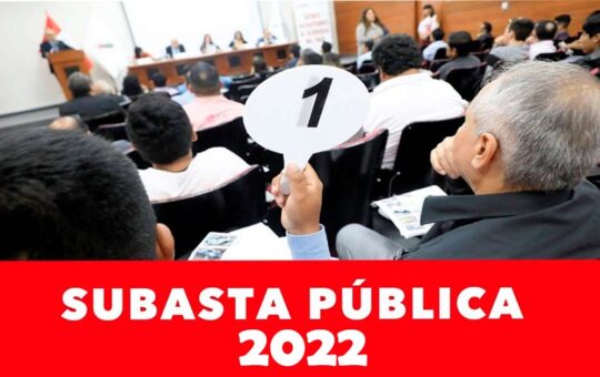 SUBASTA: Accede al REMATE de bienes siguiendo estos pasos