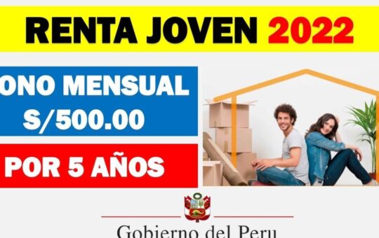 Bono Renta Joven