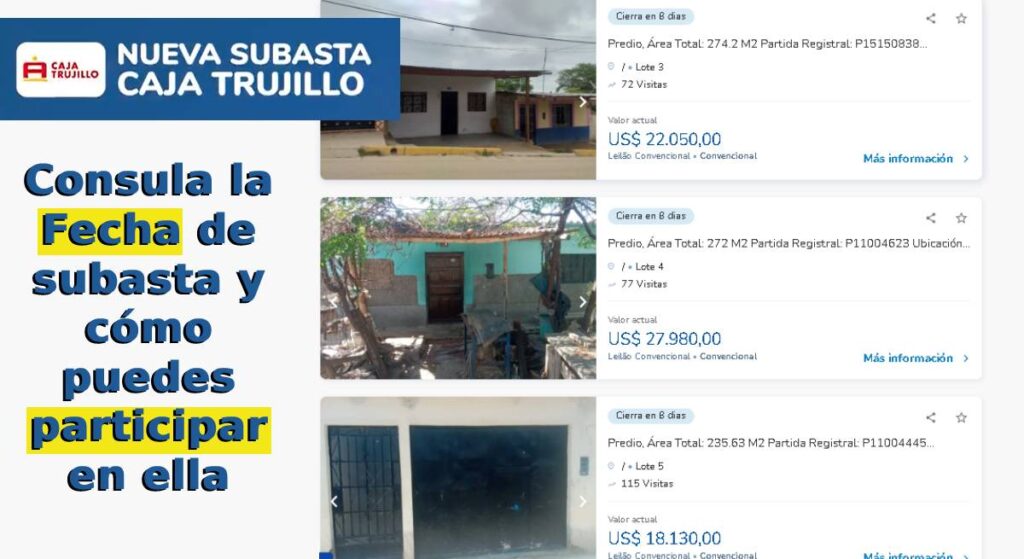 Remate Caja Trujillo