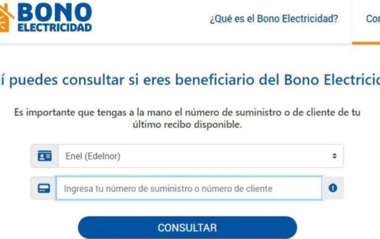 Bono Electricidad