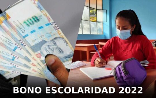 Bono Escolaridad