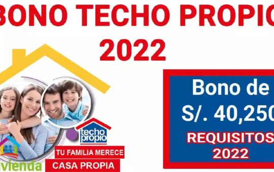 Techo Propio 2022