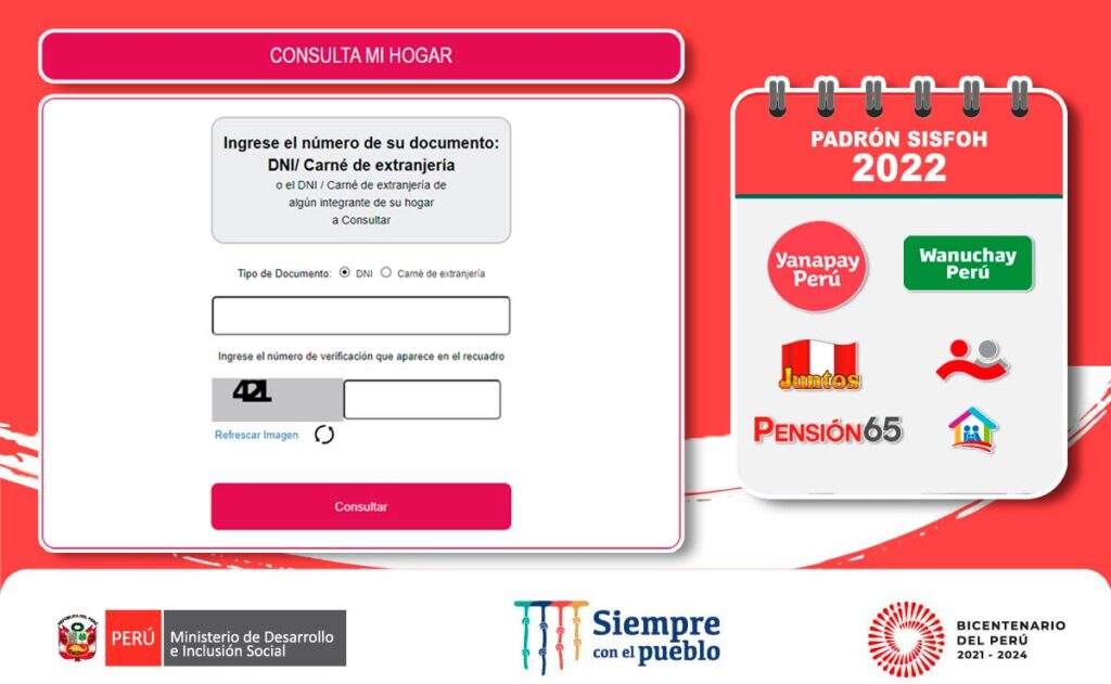 PADRÓN SISFOH