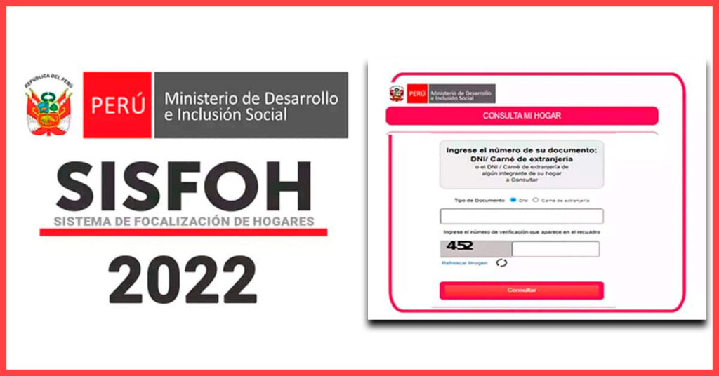 SISFOH: Accede a diferentes bonos siendo parte de la clasificación
