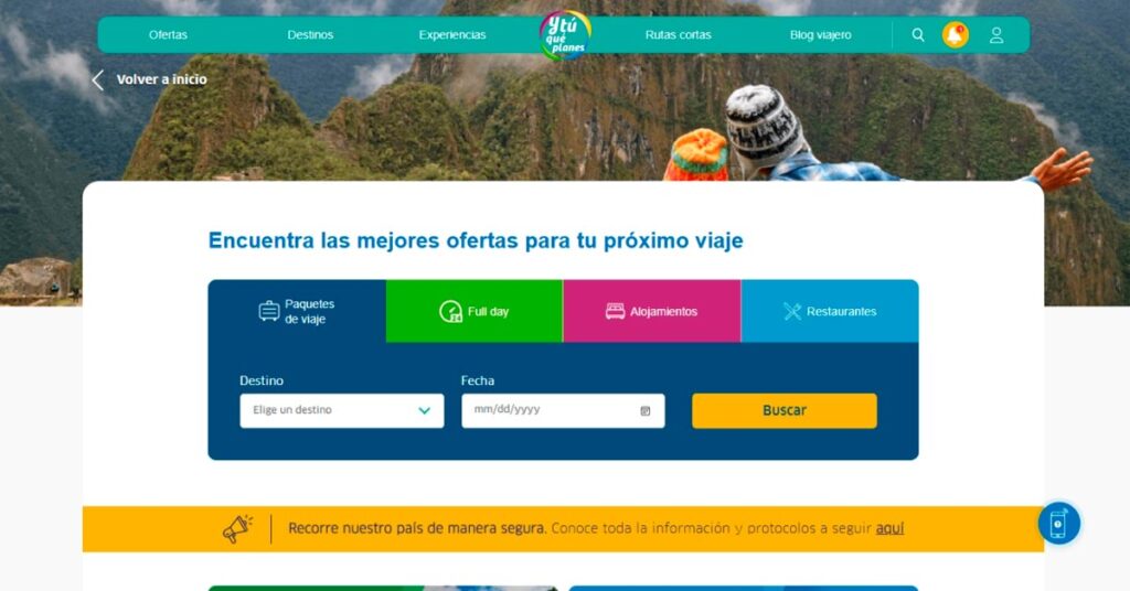 Estas son las mejores ofertas de viaje para el feriado largo de fiestas patrias