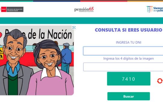 PENSIÓN 65: Pasos para solicitar la afiliación al programa