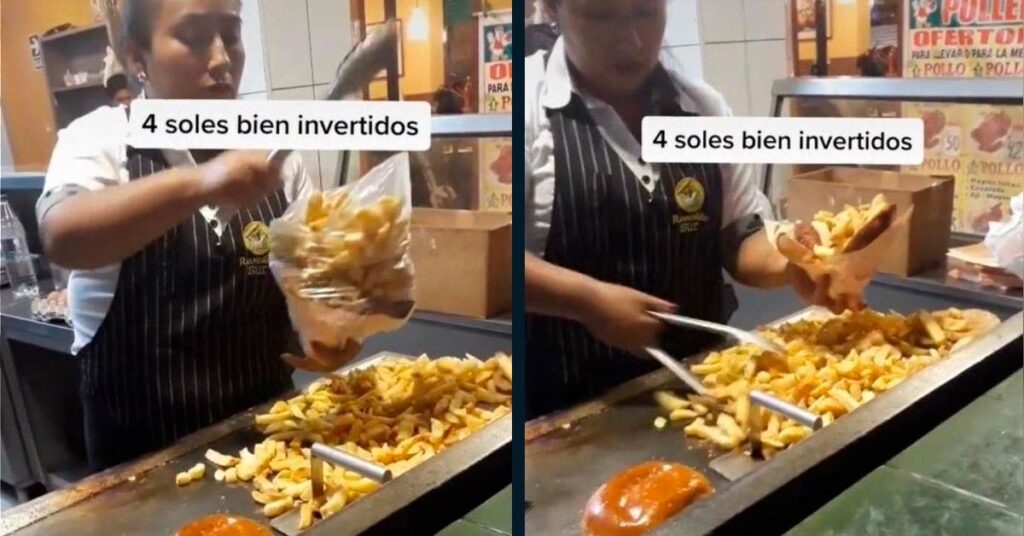 TIK TOK: Este es el lugar donde vende la Mega Hamburguesa a 4 soles