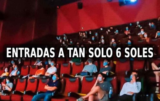 Cine venderán entradas a S/ 6 soles