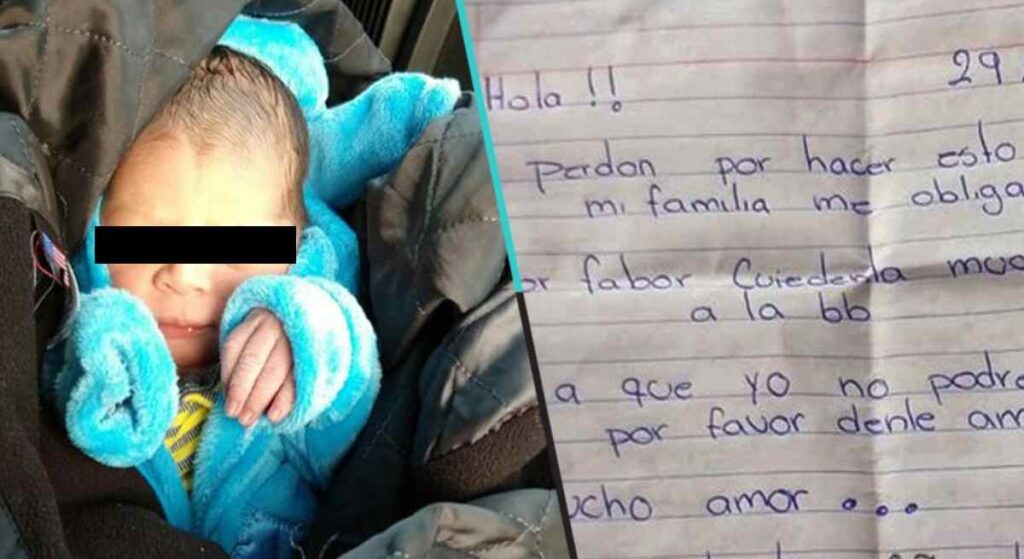 Abandonan a bebé