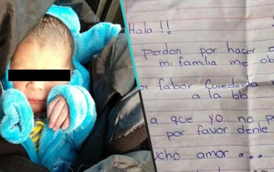 Abandonan a bebé