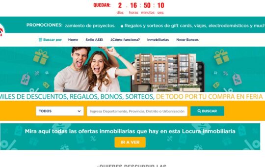“LOCURA INMOBILIARIA”: Esta es la feria de viviendas con precios de remate