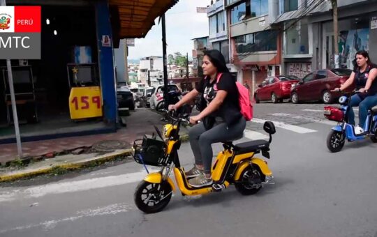 MTC: Motos y Bicicletas eléctricas están obligadas a tener SOAT, placa y brevete