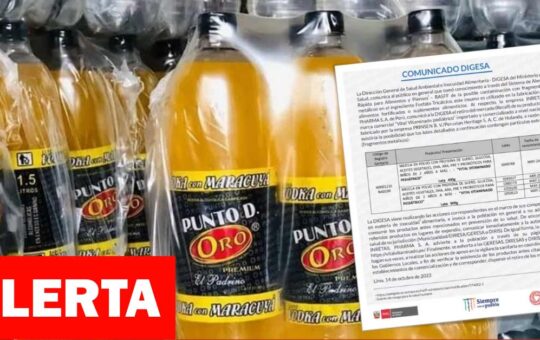 MINSA alerta de bebidas alcohólicas con metanol